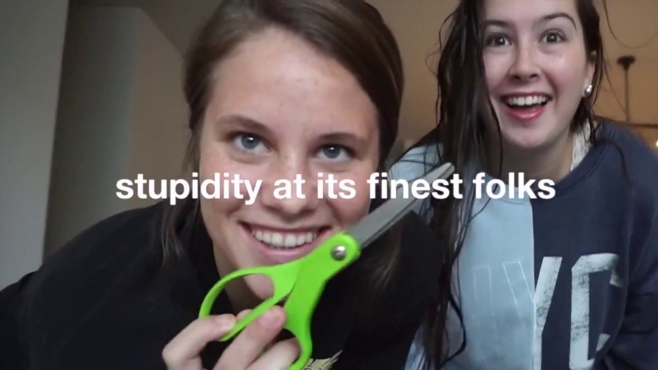 My Friend Cutting My Hair