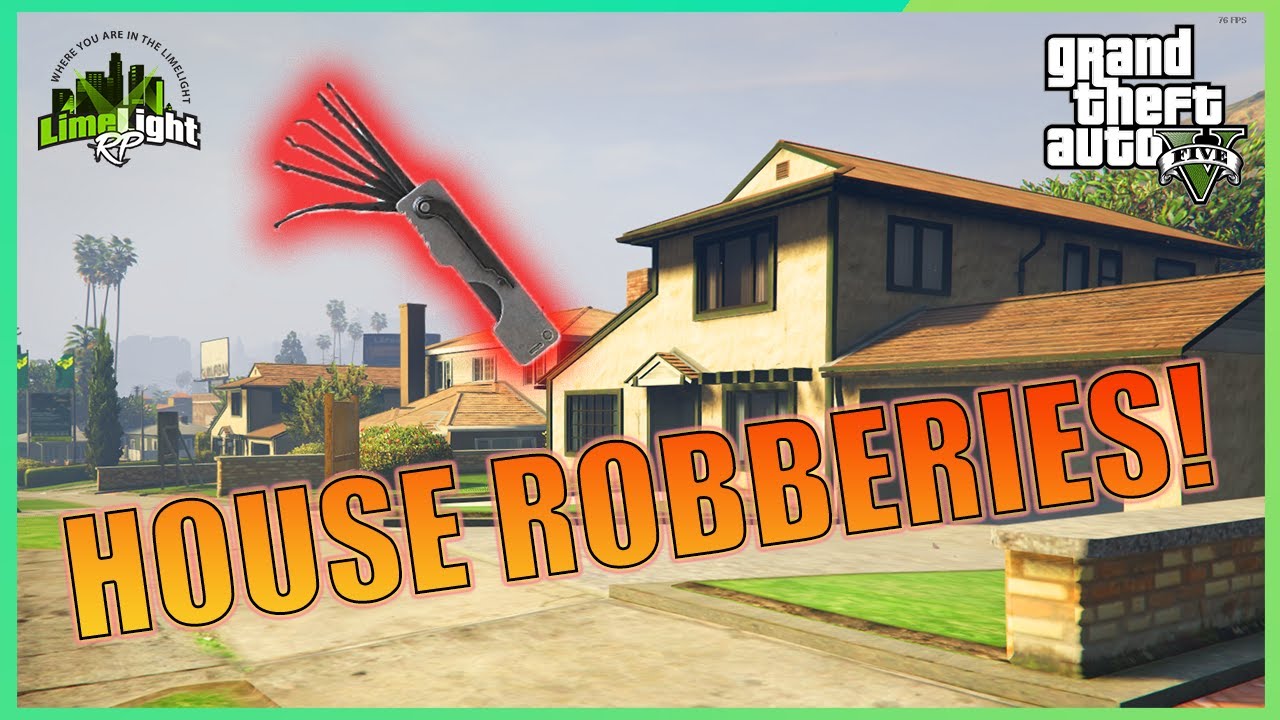ROBBING HOUSES! | GTA 5 RP (Limelight Roleplay)