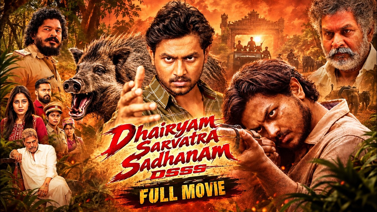 Vivan's DHAIRYAM SARVATRA SADHANAM (2026) New Released South Hindi Dubbed THRILLER Movie | Anusha R