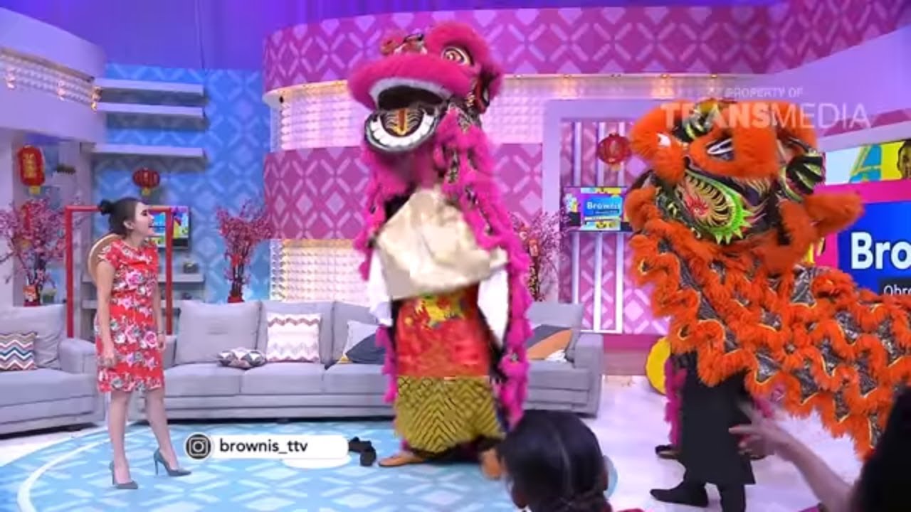 BROWNIS - Host Brownis Jadi Barongsai (16/2/18) Part 1