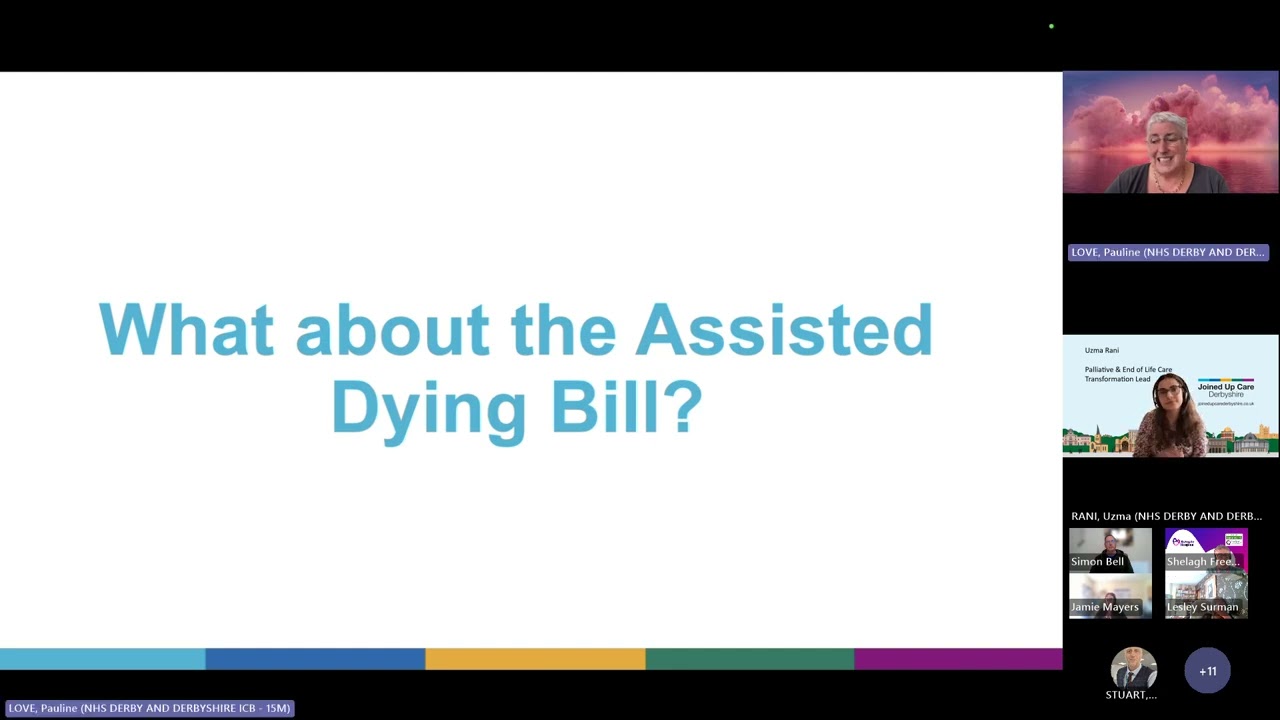 Derbyshire Dialogue | Dying With Dignity | 21 May 2025