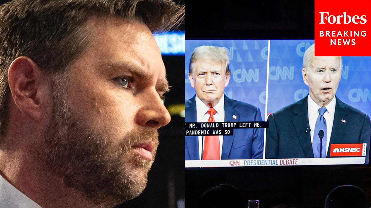 JD Vance Asked Point Blank: If Biden Is Replaced After Debate, Will It Help Or Hurt Trump?