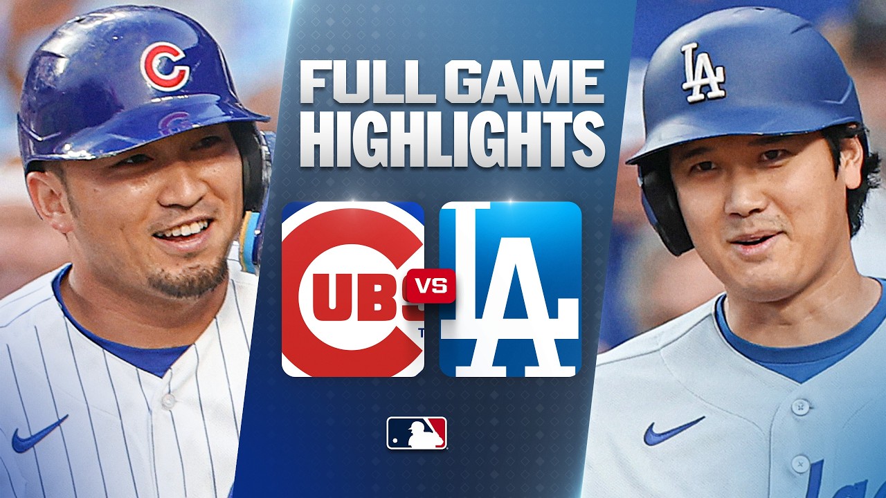 DODGERS vs. CUBS: Official Full Game Highlights (August 3) | 2026 MLB Season