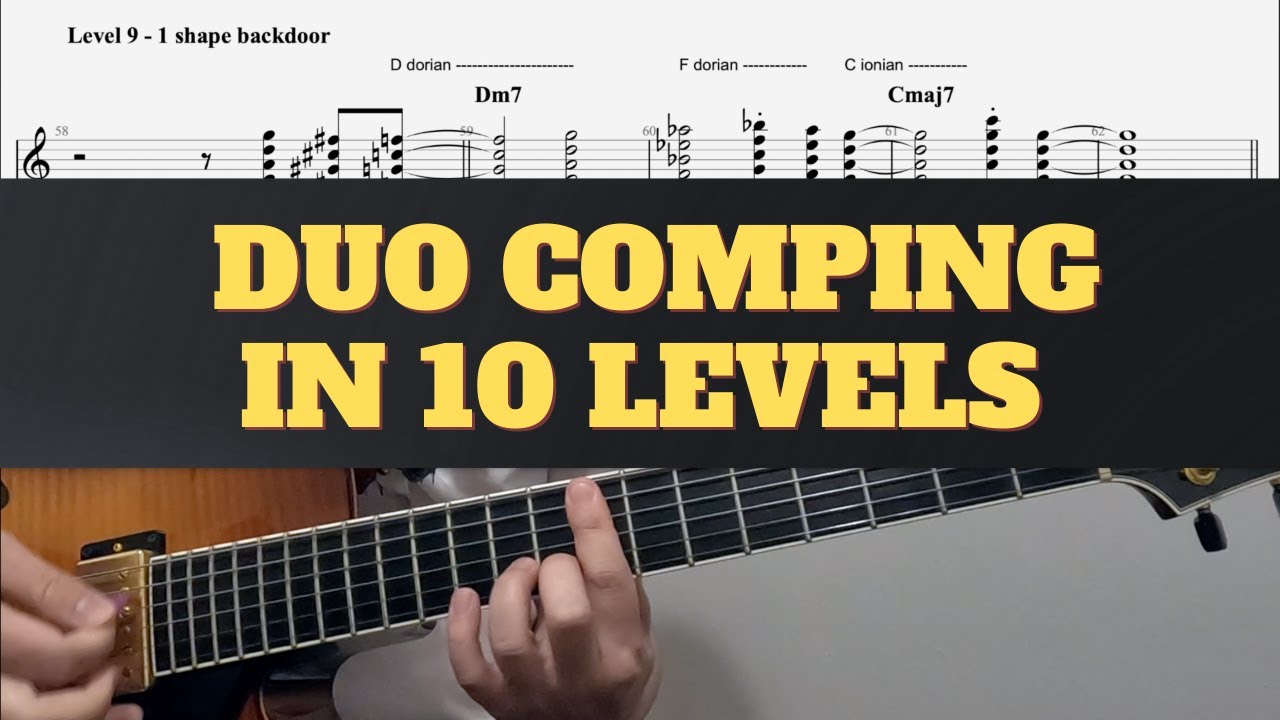 10 levels to improve your duo comping to the next level(s)/Tritone, backdoor, quartal harmony etc.