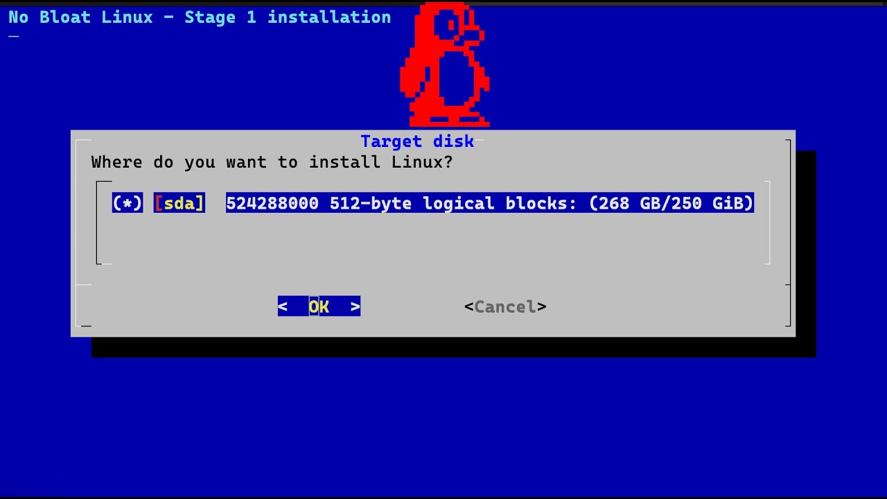 Coding a Linux partitioner