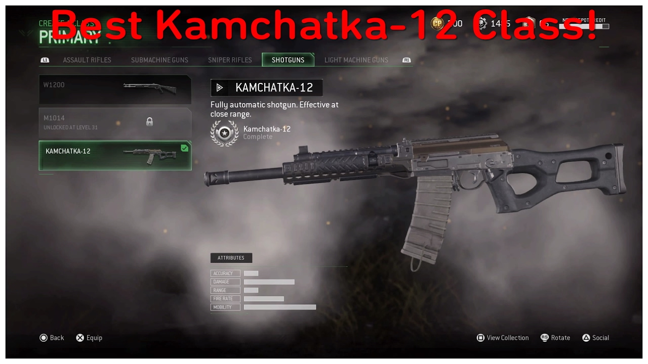 Best Kamchatka-12 Class Setup! - (Modern Warfare Remastered)