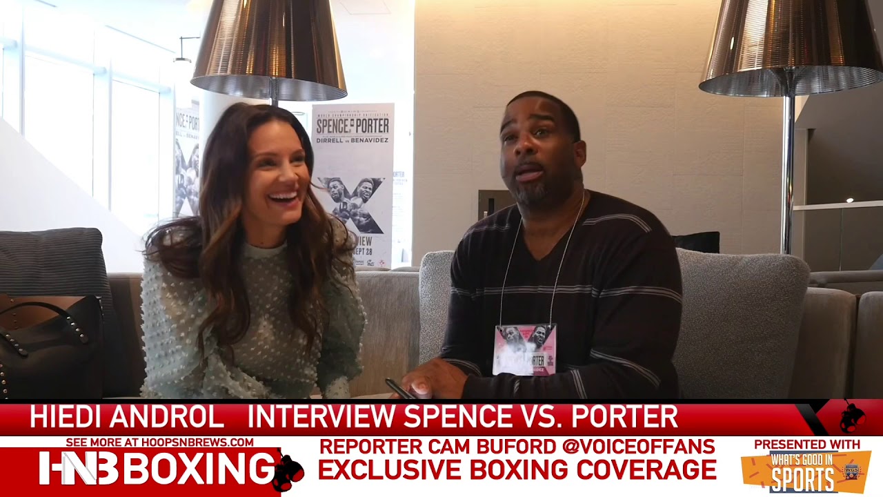 Heidi Androl talks to me about the upcoming Welterweight Unification Fight