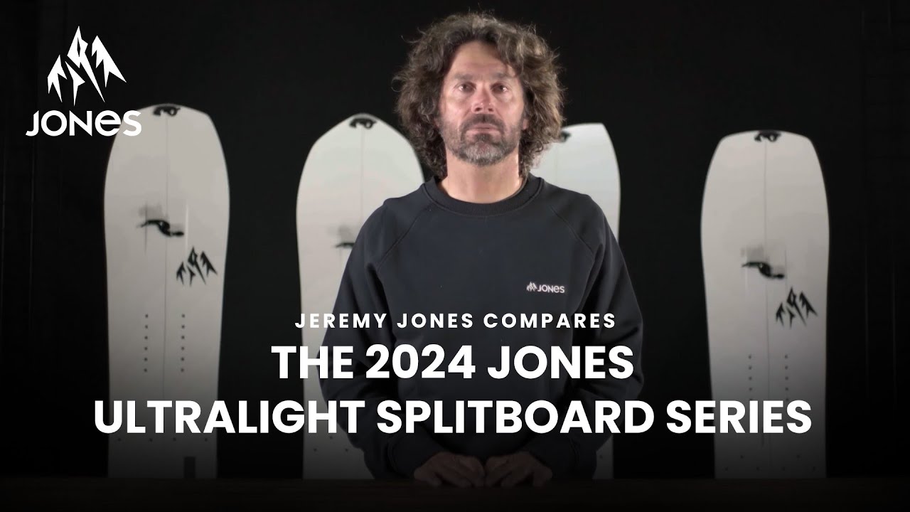 Джереми Джонс сравнивает | Серия ультралёгких сплитбордов Jones 2024 года