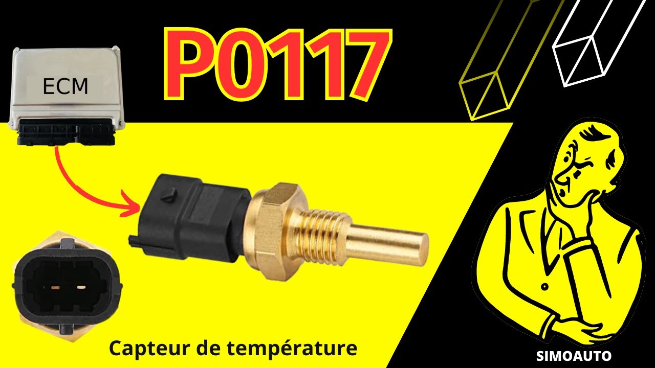 Signification du code d'erreur P0117: Causes/ Sympt&ocirc;mes/ Contr&ocirc;les de code p0117 | SIMOAUTO