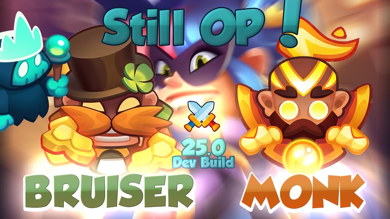 25.0 - I Have GONE to the DARK Side! Bruiser vs Monk INSANE Match! DEV BUILD Rush Royale