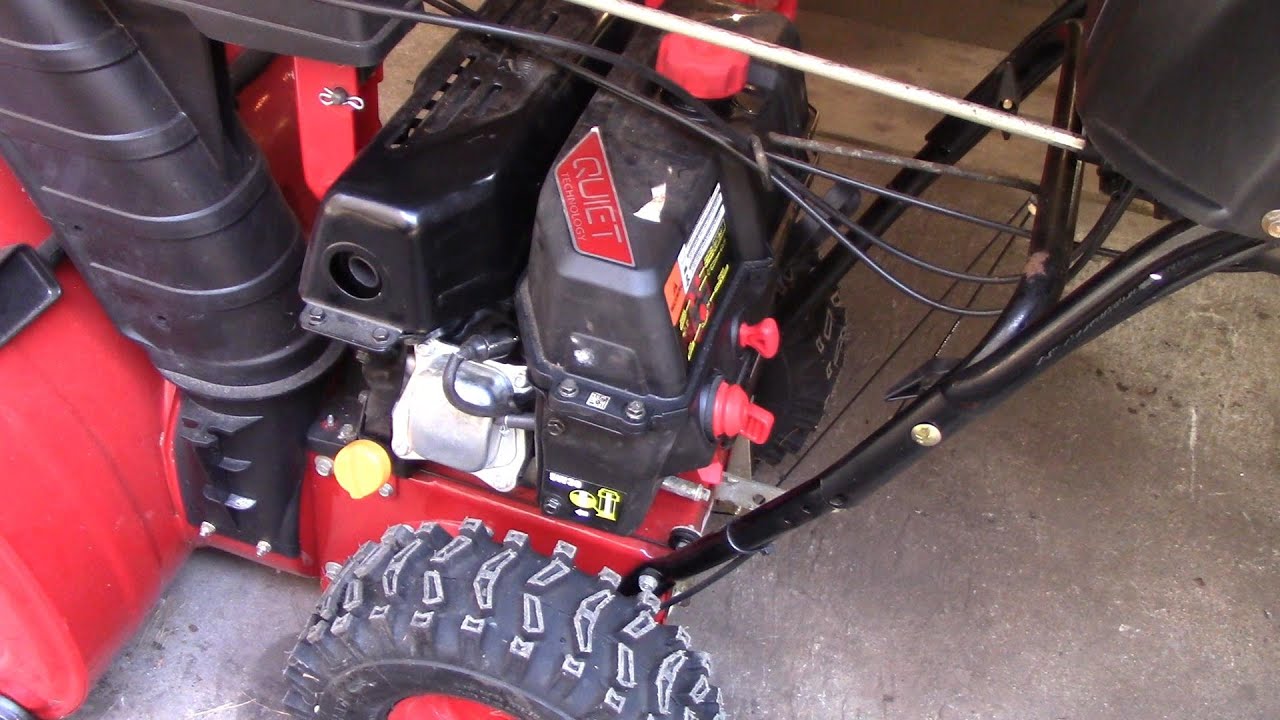 Снегоочиститель Craftsman 26 не заводится