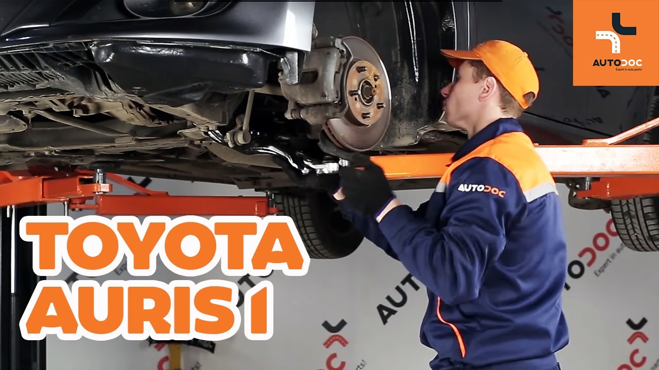 Πώς αντικαθιστούμε εμπρόσθιο ψαλίδι σε TOYOTA AURIS 1 ΟΔΗΓΊΕΣ | AUTODOC
