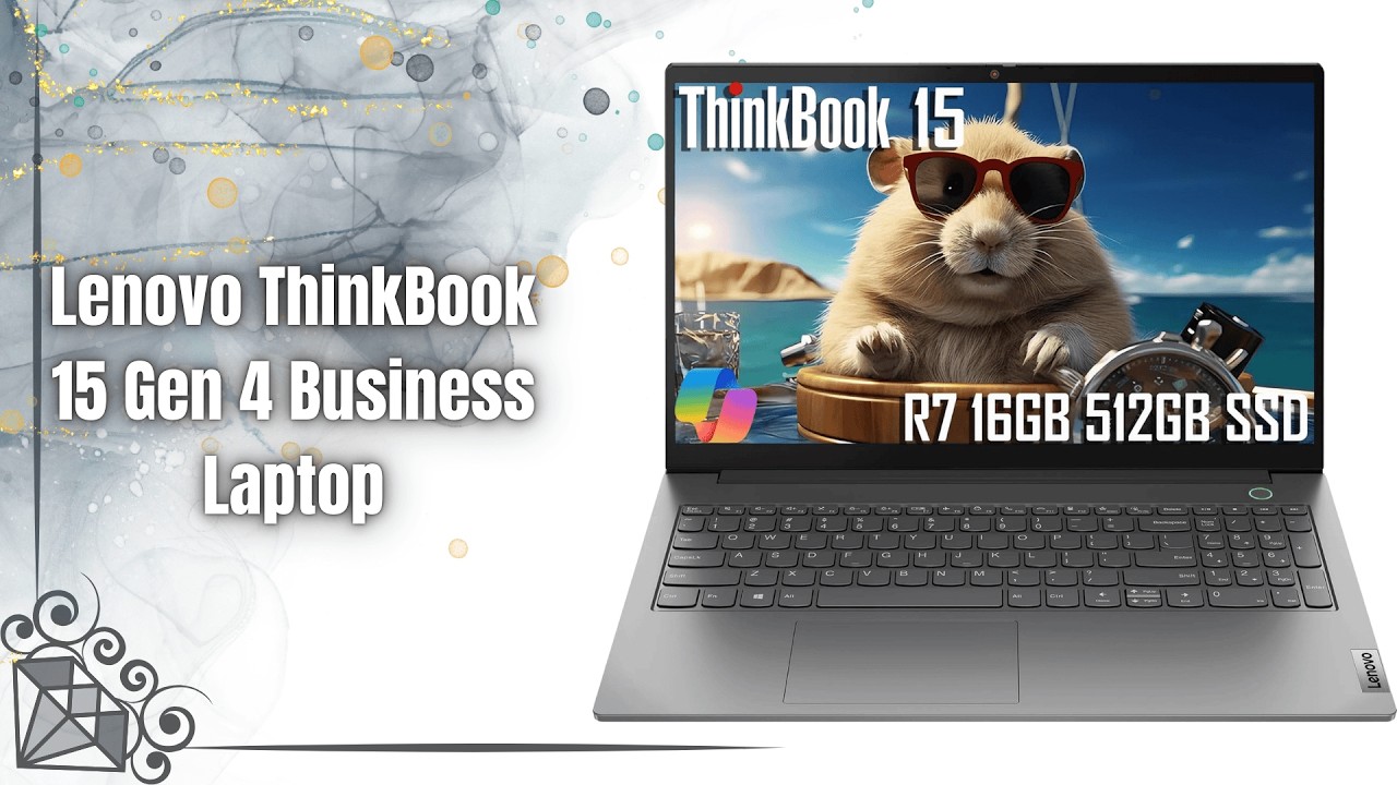 Lenovo ThinkBook 15 Gen 4 Review | Ryzen 7 5825U Business Laptop!