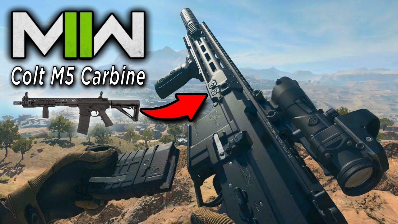 Tacticool Colt M5 Carbine (M4) in Modern Warfare II Gameplay