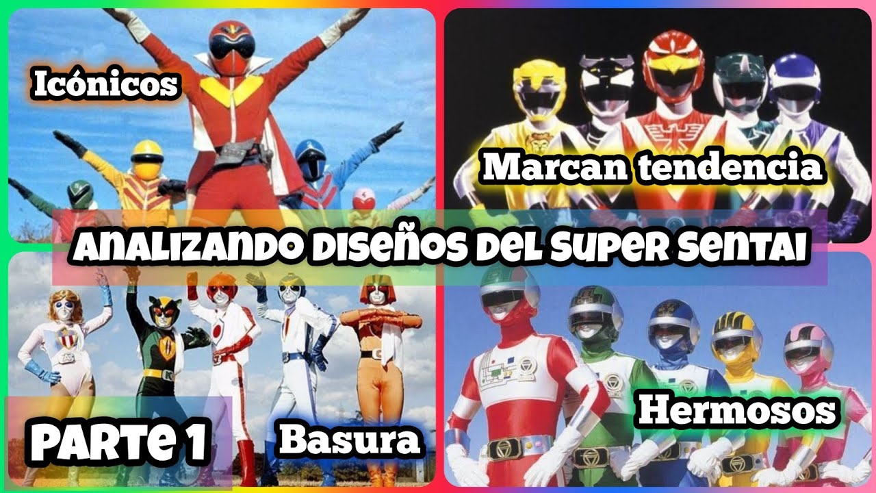 Analizando trajes del SUPER SENTAI | Parte 1 | Goranger - Liveman | DonRider
