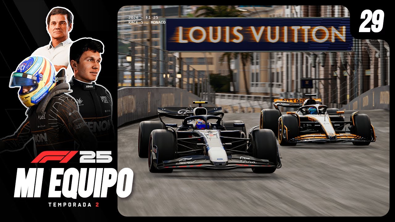 EL REY DE MÓNACO #29 | F1 25 - Mi Equipo - Quartzo Racing Team - Temporada 2