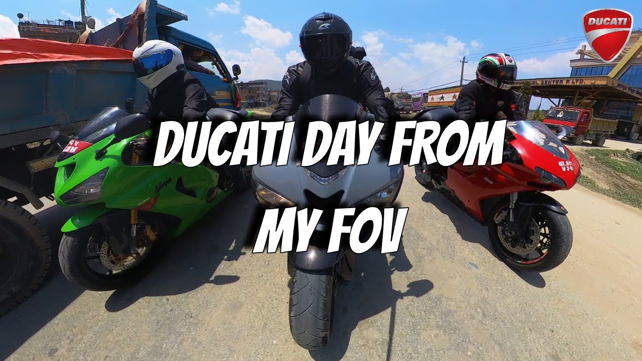 DUCATI DAY FROM MY FOV | SUPERBIKES NEPAL | RAW SOUND