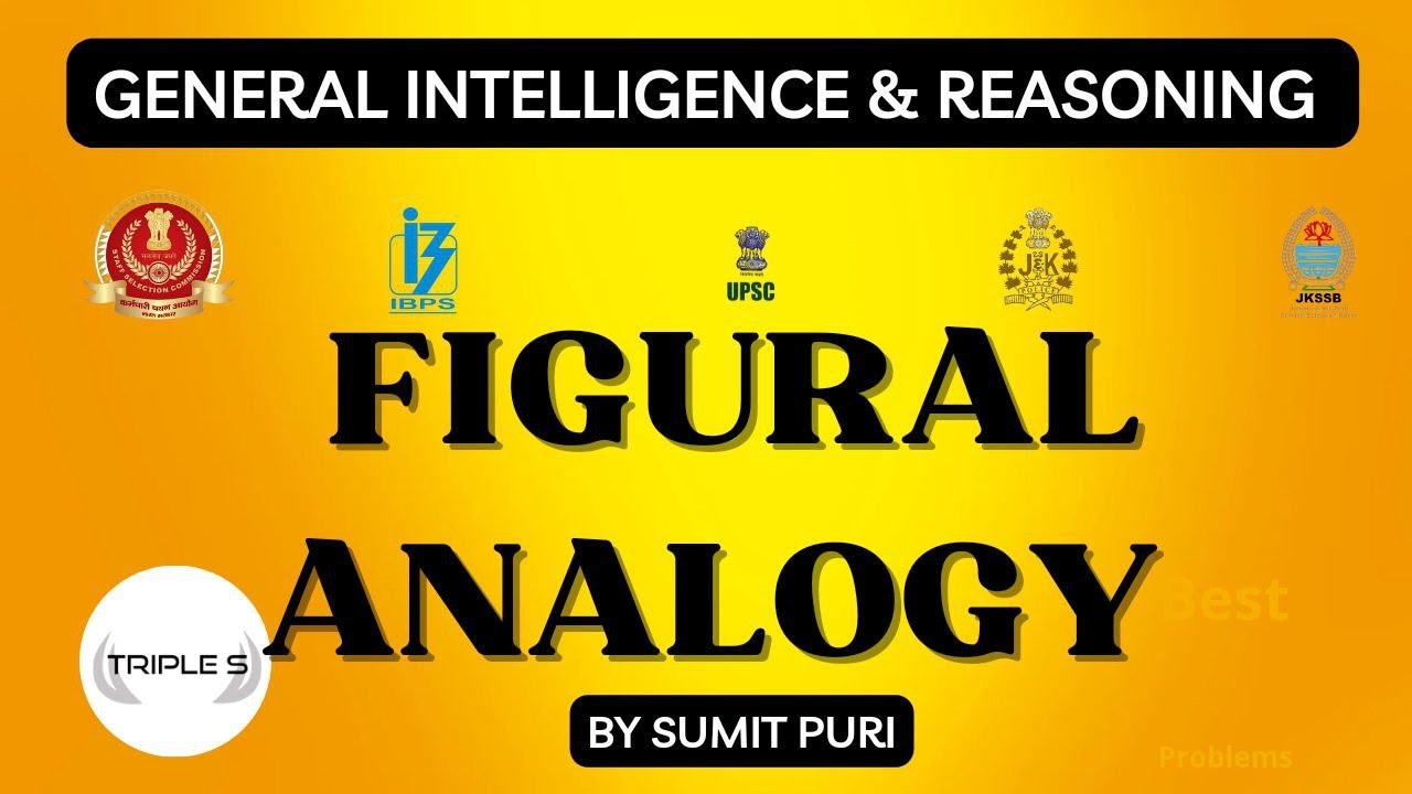 Figural Analogy || #reasoning for VLW JKPSI SSC JKSSB by Sumit Puri