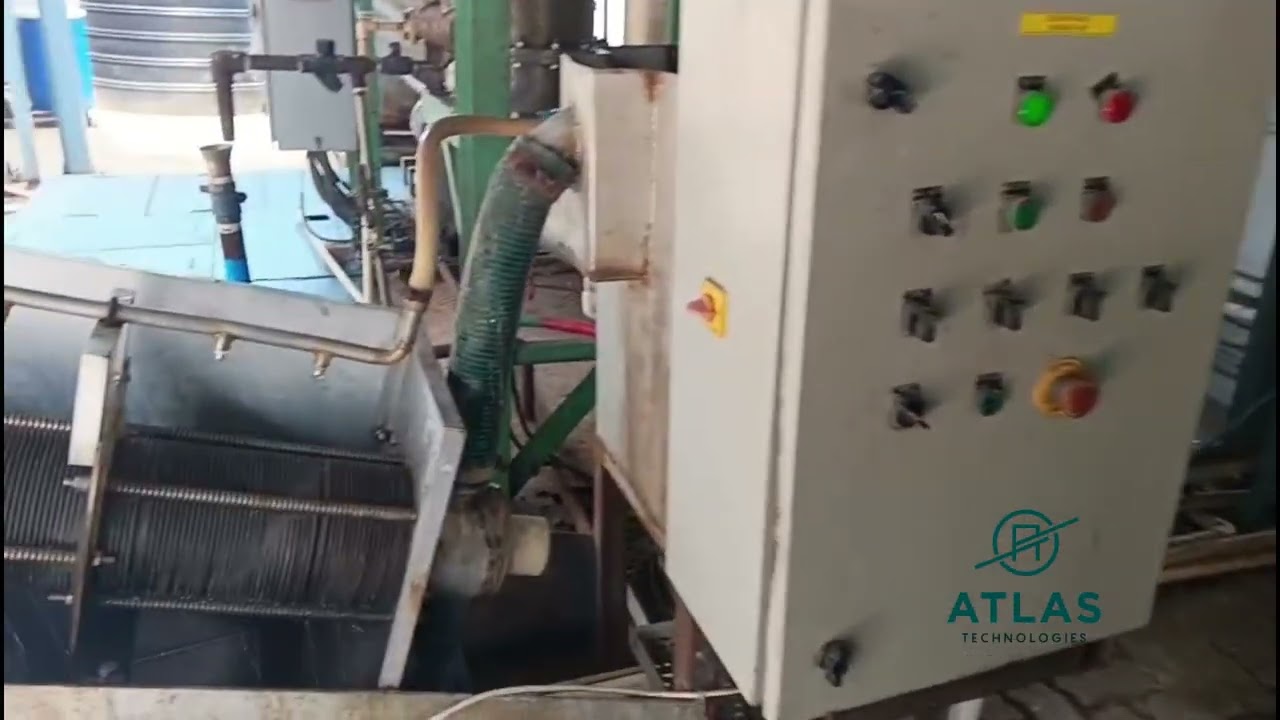 Sludge Dewatering Screw Press