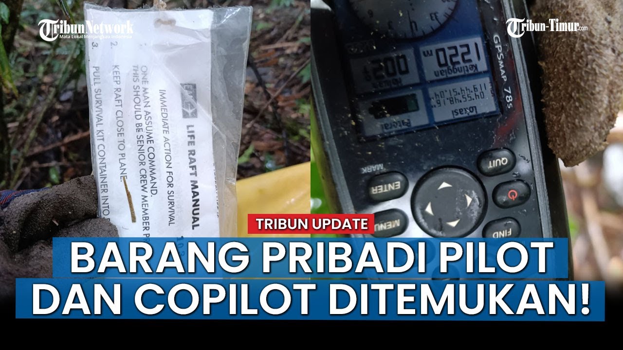 HOT NEWS; KTP Pilot Dwi Murdiono dan Kopilot Farhan Gunawan Ditemukan, Pistol Flare Jadi Sorotan