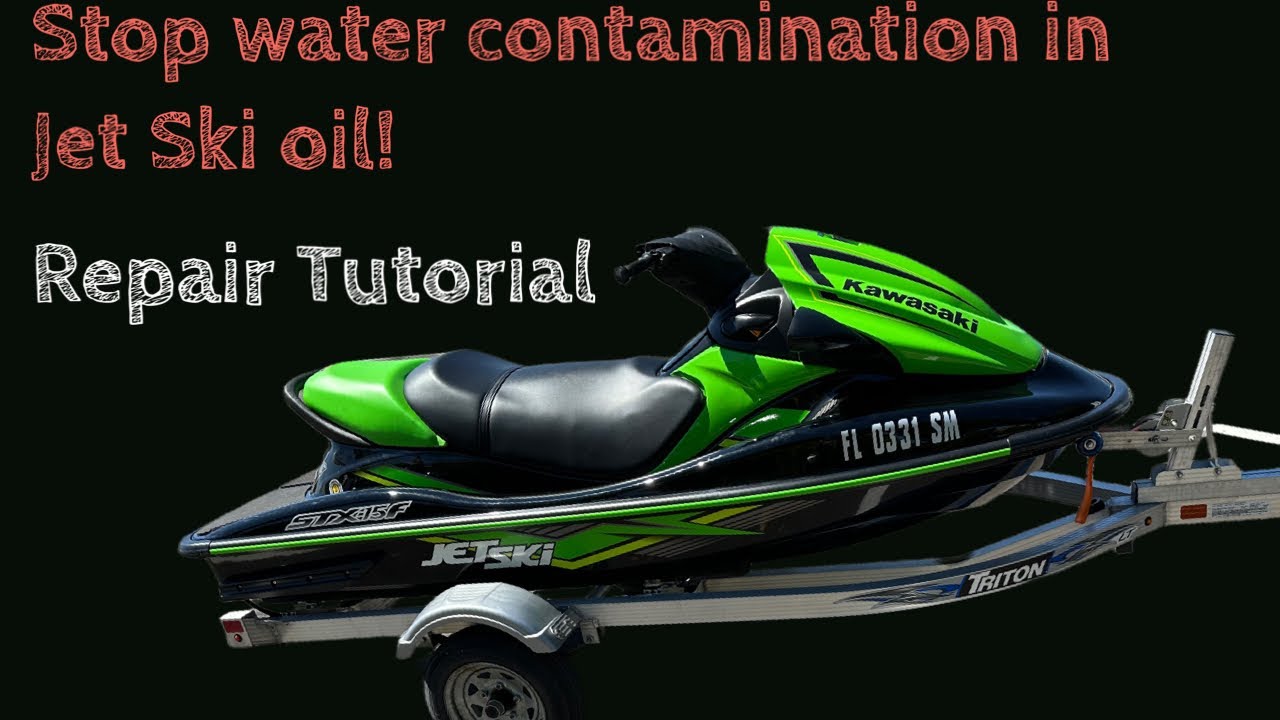 How to fix water getting in to your Jet Ski’s engine oil