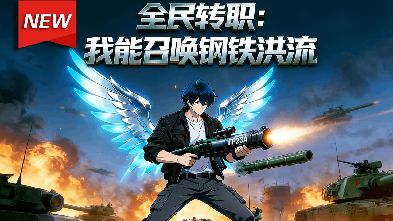 MULTISUB📢新番上线《全民转职：我能召唤钢铁洪流》第1~66集丨陆源因召唤出锤子和骷髅兵，被众人嘲笑，然而陆源意外激活SSS级隐藏词条“永锤不朽”，能召唤出毁天灭地的钢铁洪流！#破晓动漫社