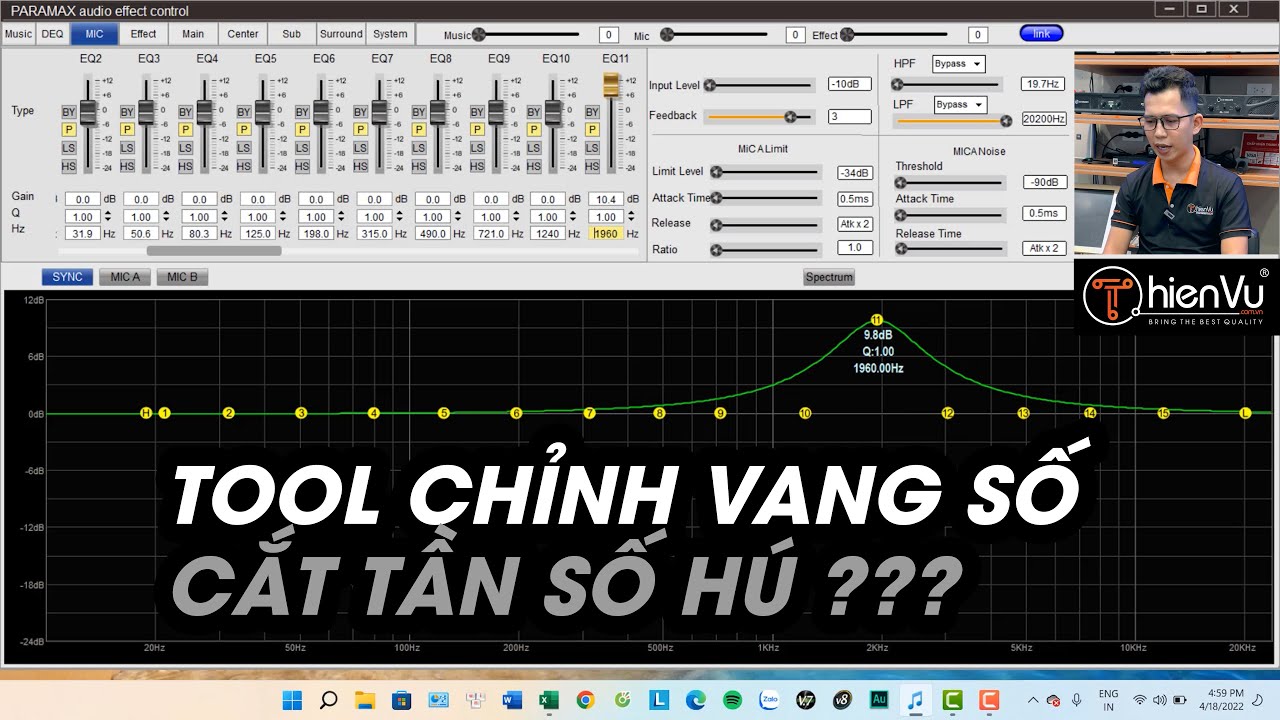 Hướng Dẫn Chi Tiết Các Bước Và Quy Trình Xử Lý Vang Số | Thiên Vũ Audio