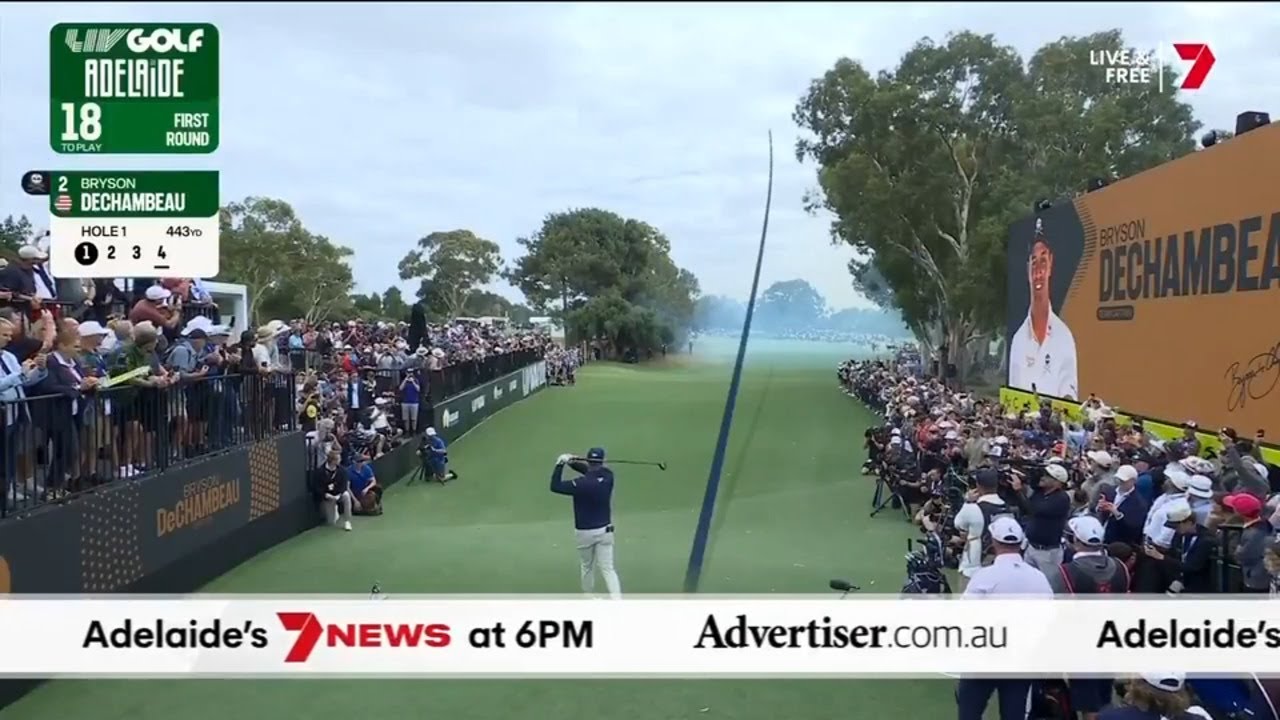 The Advertiser, 7NEWS Adelaide: LIV Golf tees off, Liberal leadership spill