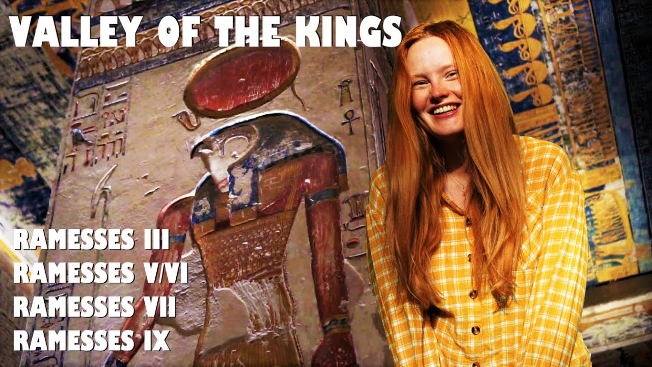 THE VALLEY OF THE KINGS - INSIDE THE 20TH DYNASTY PHARAOHS TOMBS! LUXOR EGYPT