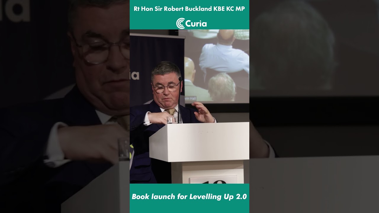 Sir Robert Buckland at the launch of Levelling Up 2.0 #levellingup