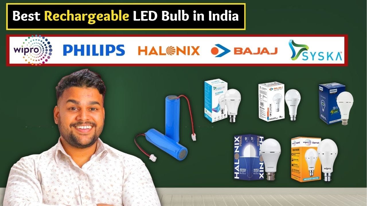 Best Rechargeable LED Bulbs in India 2024 | Best Inverter Bulb | Best Emergency Bulb for Home