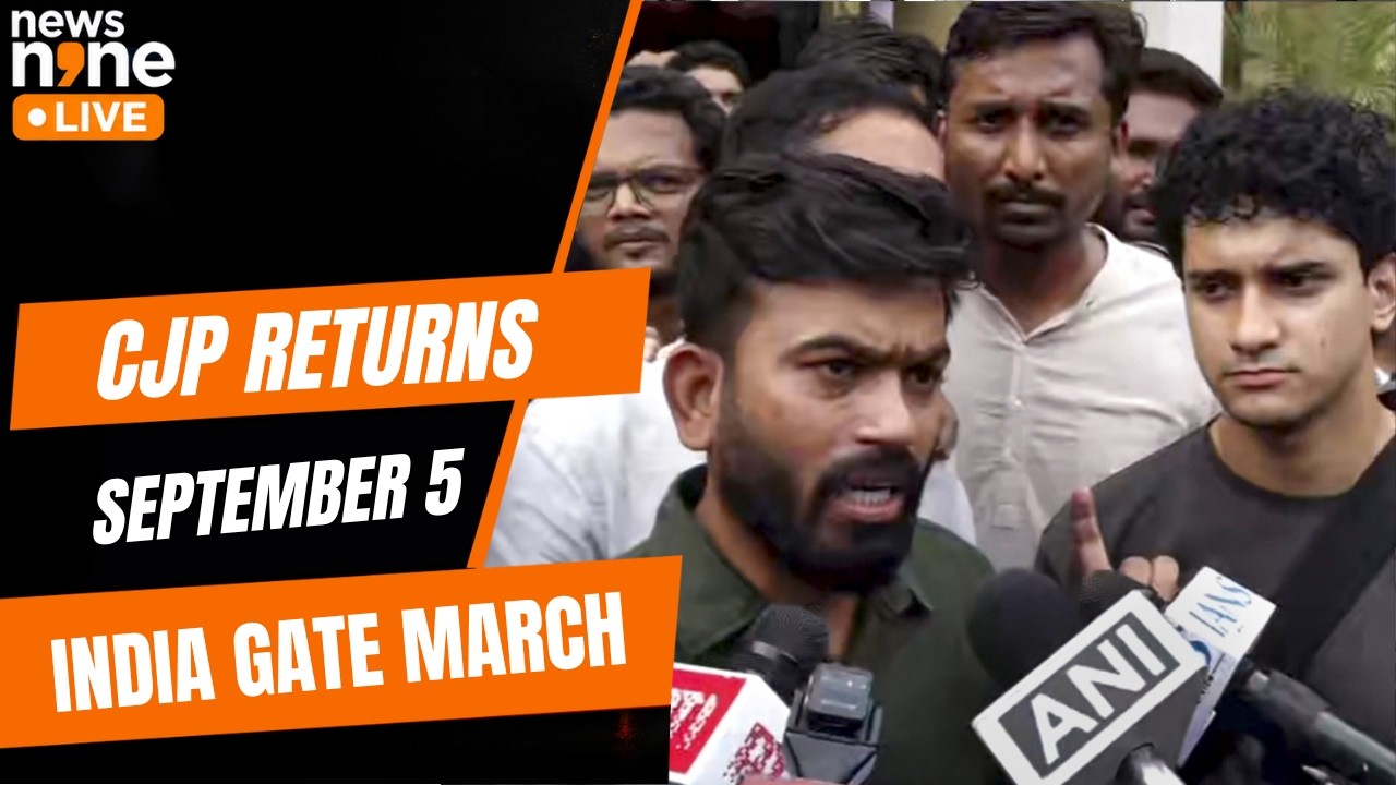 Youth Protest Returns To Delhi: CJP Calls March On September 5 | News9