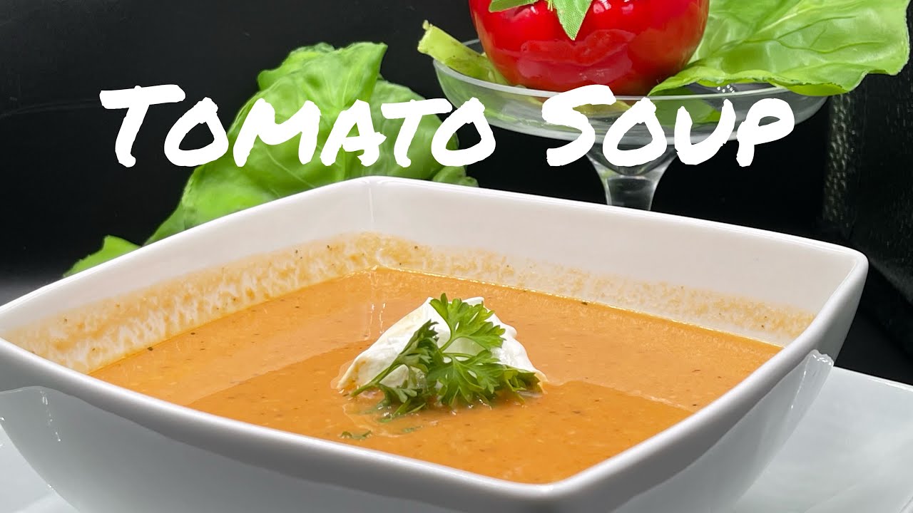 Tomato Cream Basil Soup | Classic Southern Recipe | Faye Thompson | @southerncooking