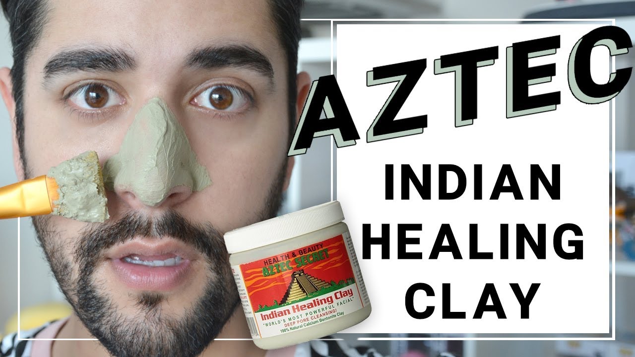 Aztec Indian Healing Clay Mask First Impressions! Remove Acne + Blackheads ✖ James Welsh