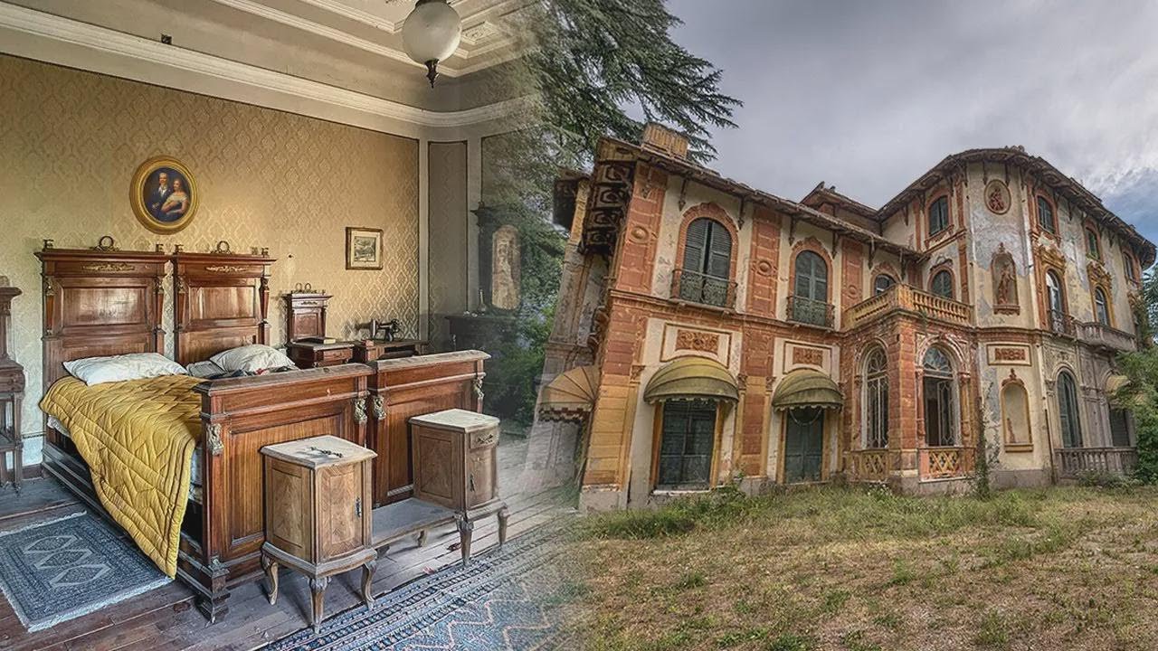 La villa abbandonata dei banchieri italiani: il loro impero distrutto dagli scandali!