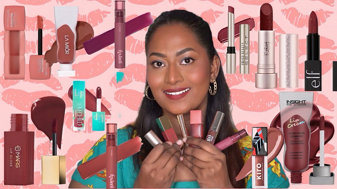 HUGE HAUL - Lipstick, Lip Gloss, Liquid Lipstick, Lip Oil, Lip Tints ✨ Lot of New Launches ✨
