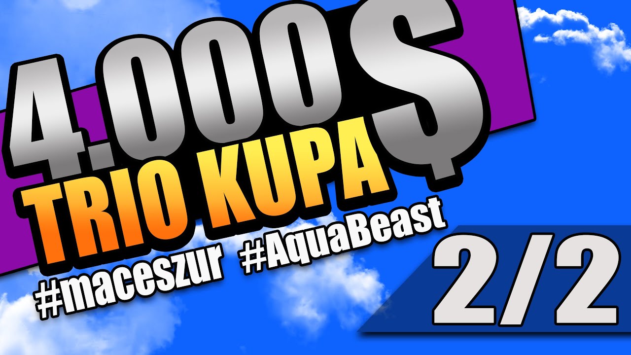 4.000 DOLLÁROS TRIO KUPA 2/2