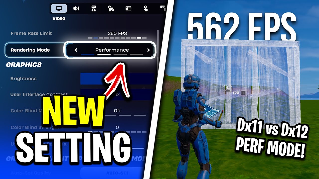 Fortnite&rsquo;s NEW Performance Mode &ndash; Huge FPS Boost!