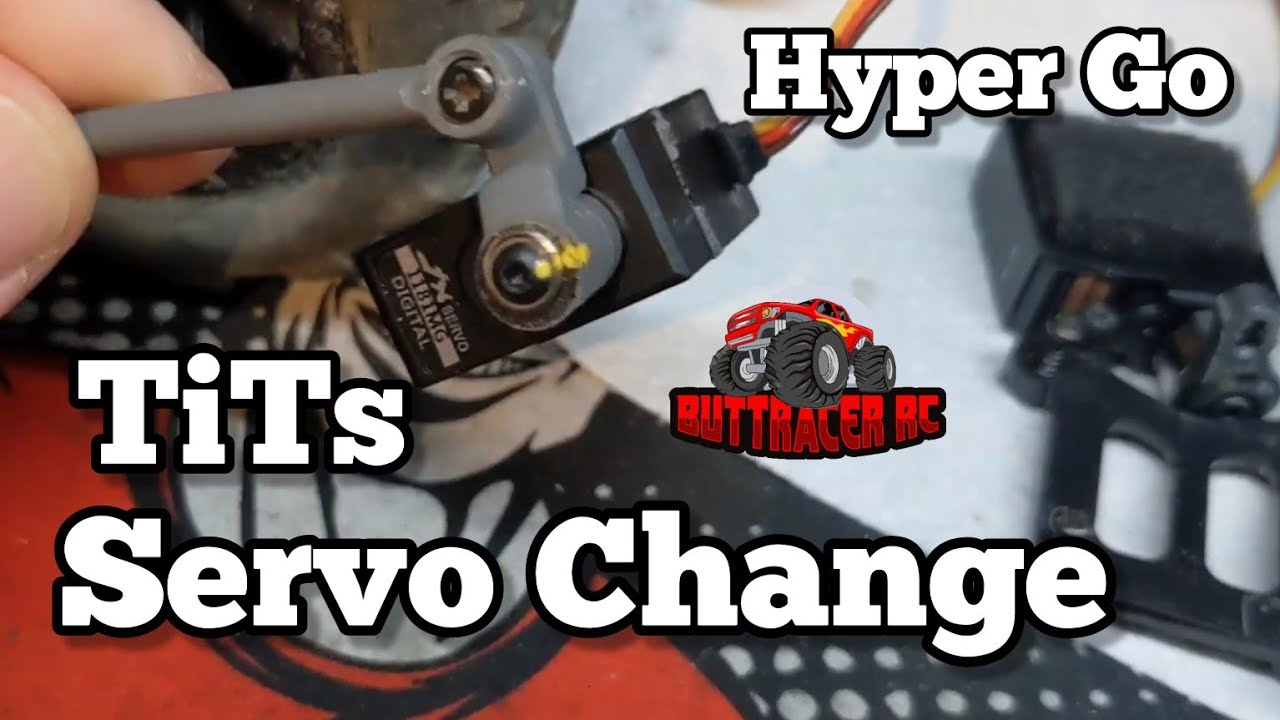 TiTs - MJX Hyper Go 162XX - Servo Change / Upgrade / Swap- 16210 + 16208 + 16207 + 16209 JX 1181MG