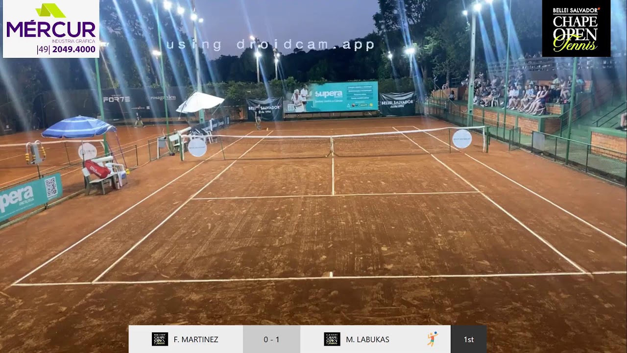 Transmissão ao vivo de Chape Open de Tennis