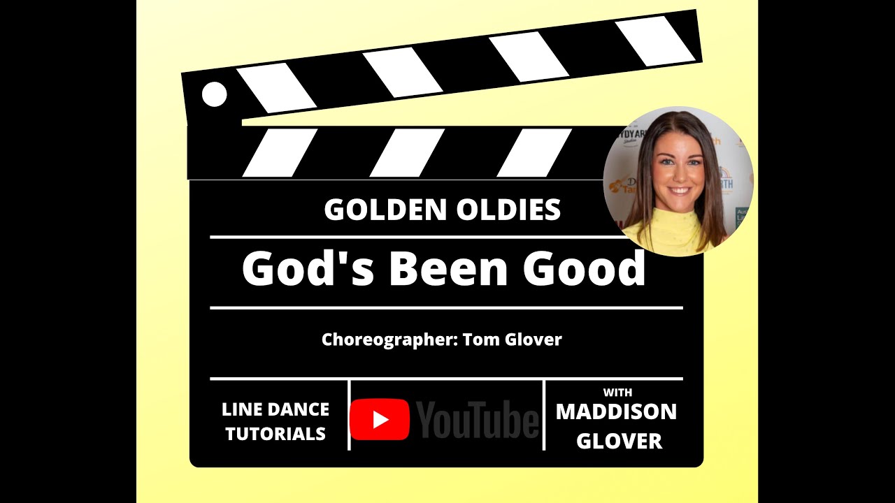 God's Been Good Line Dance Tutorial with Maddison Glover