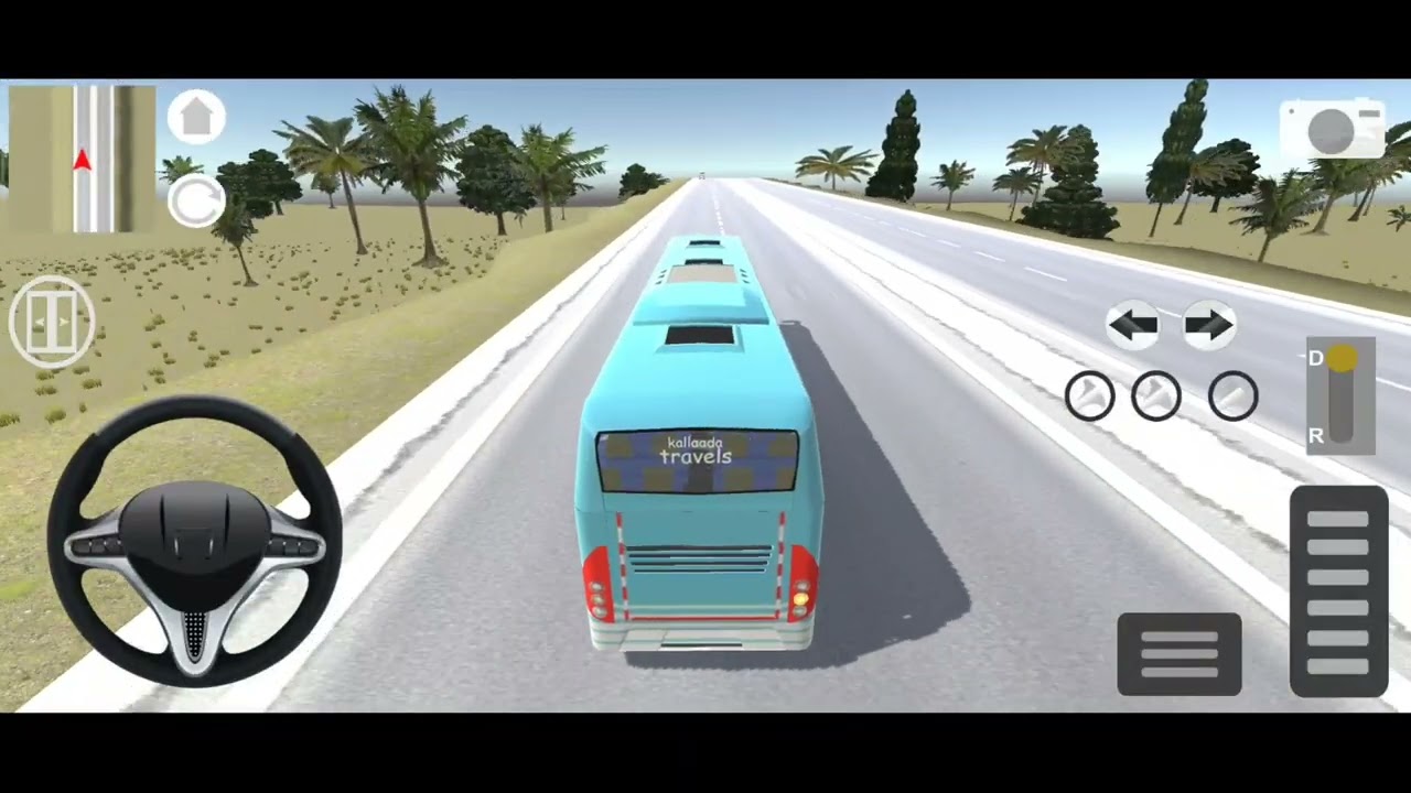 Bus Driving Gameplay || Luxury Indian Bus Simulator #video 