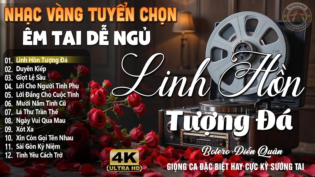 Linh Hồn Tượng Đá ➤Lk Nhạc Vàng Xưa DIỄN QUÂN Cực Êm Tai | Ca Nhạc Trữ Tình Bolero HAY NHẤT HIỆN NAY
