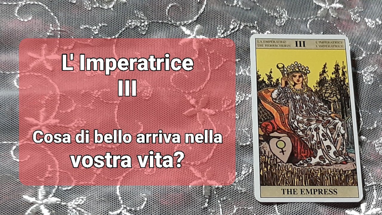 L' imperatrice III: Cosa si prepara di bello nella rua vita?