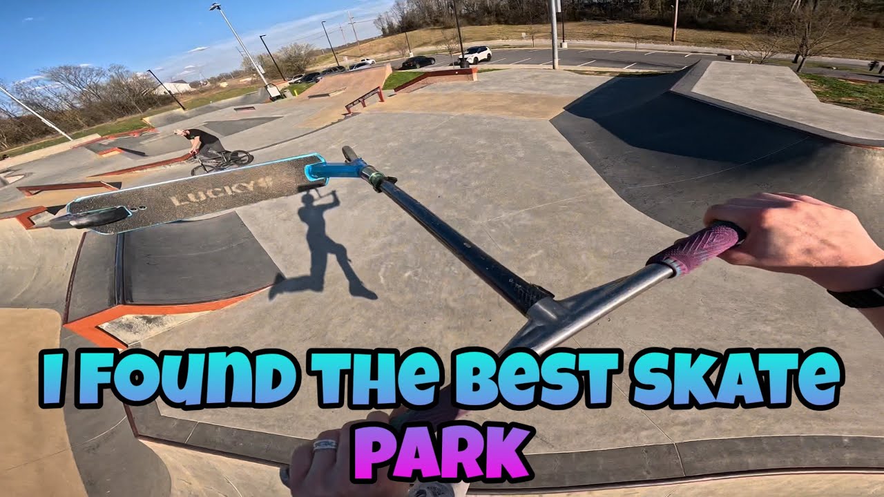 I found the best skate park!!