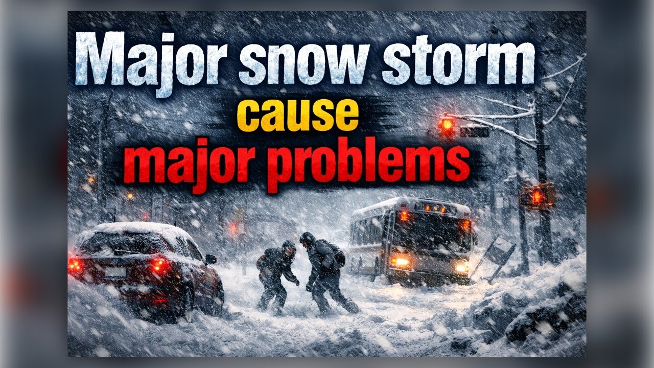 Last weeks snow storm cause major deaths