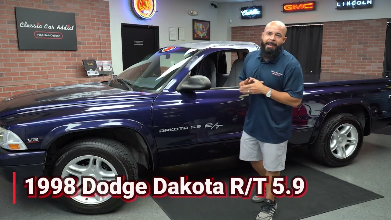 Тест-драйв 1998 Dakota R/T 5.9L ПРОДАН Classic Car Addict