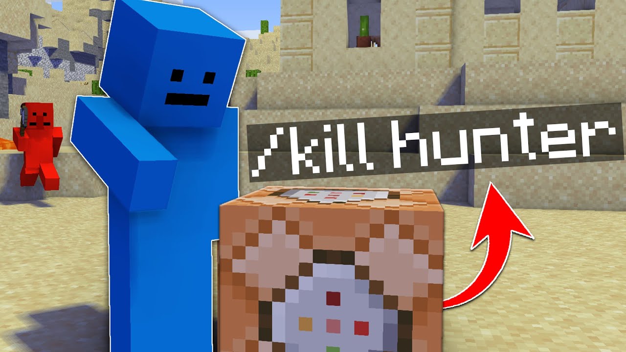 Minecraft Manhunt, But I Can Use OP Commands...