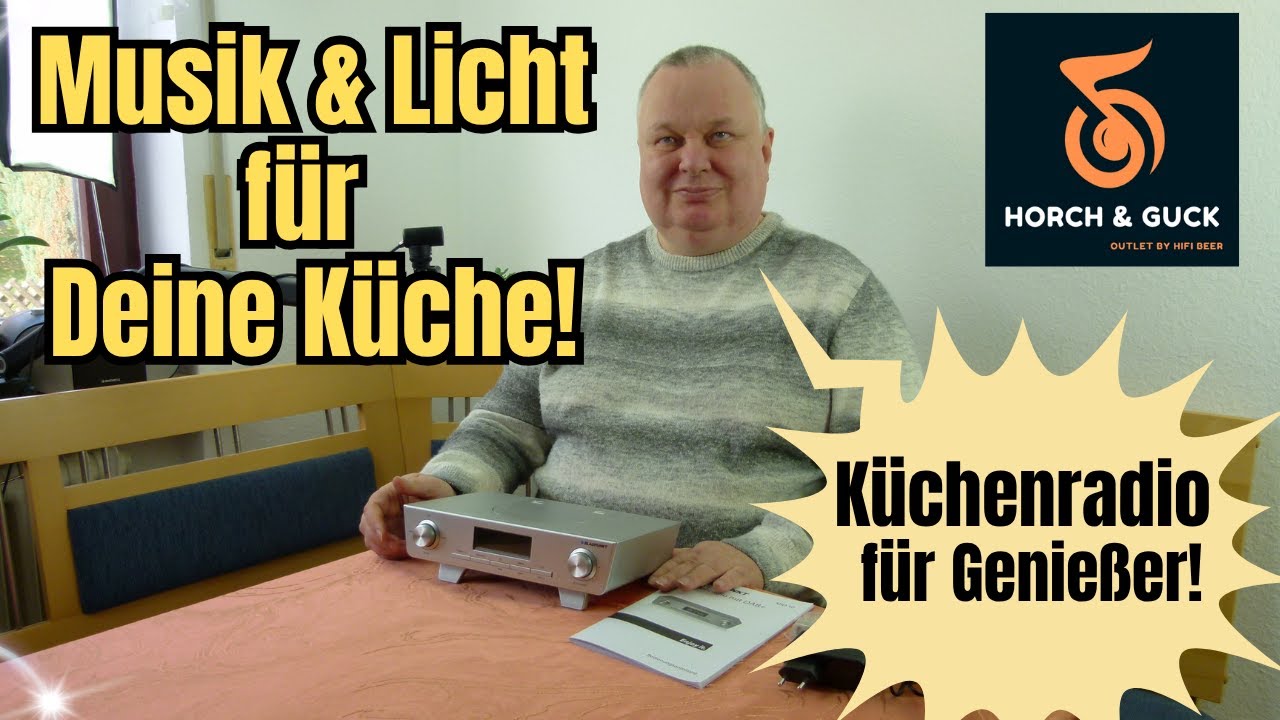 Unterbau K&uuml;chenradio Blaupunkt KRD10&ndash;Klang & Licht f&uuml;r Deine K&uuml;che bei Horch & Guck im Outlet-Shop!