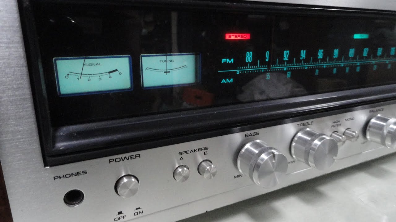 O Rei do Som - Receiver Pioneer SX-636